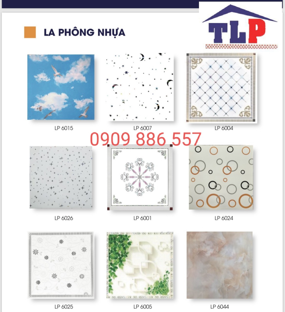 Trần nhựa 600 x600 - 600x1200 cao cấp - CÔNG TY XÂY DỰNG TÂN LỘC PHÁT